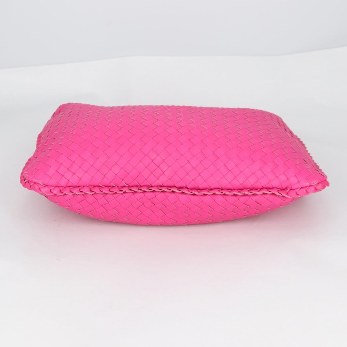 Bottega Veneta Veneta Hobo Intrecciato Nappa Pink Leather Bag