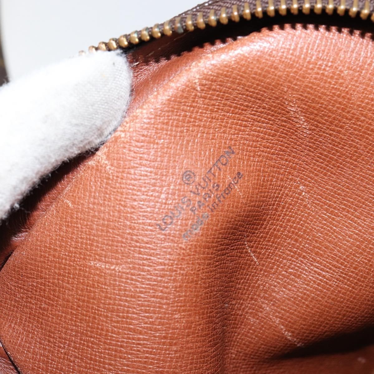 Louis Vuitton Amazone Bag Monogram Canvas Brown Canvas Shoulder Bag