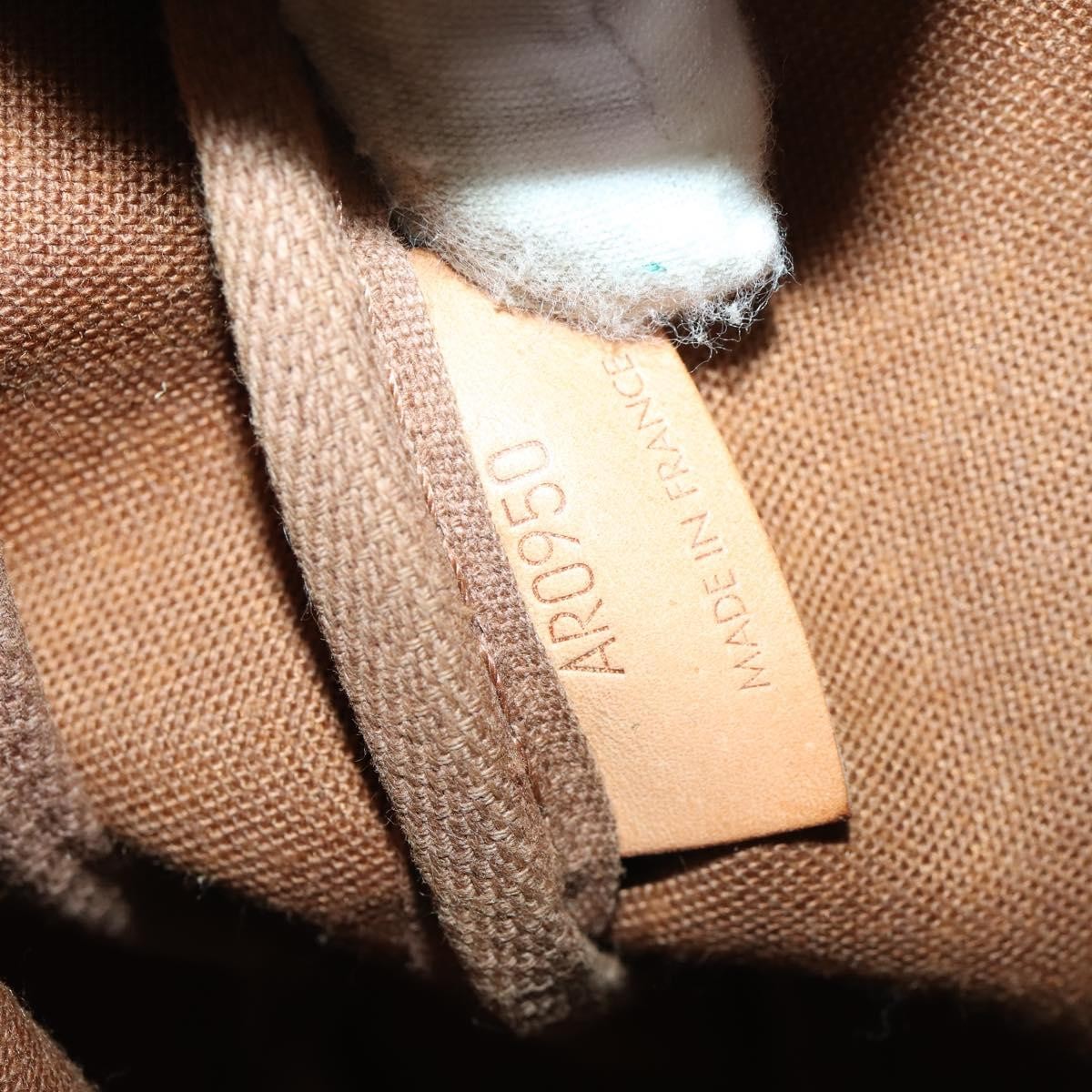 Louis Vuitton Saumur Handbag Monogram Canvas Brown Canvas Shoulder Bag