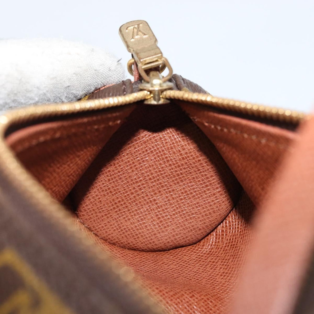 Louis Vuitton Papillon Pochette Monogram Canvas Brown Canvas Clutche & Pouche Bag