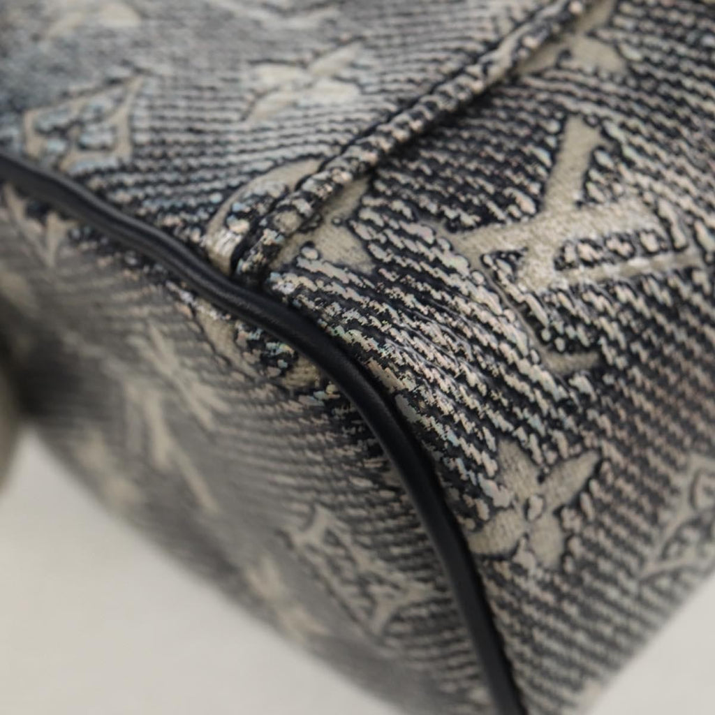 Louis Vuitton Vanity Case Monoglam Jacquard Canvas Navy Canvas Clutche & Pouche Bag