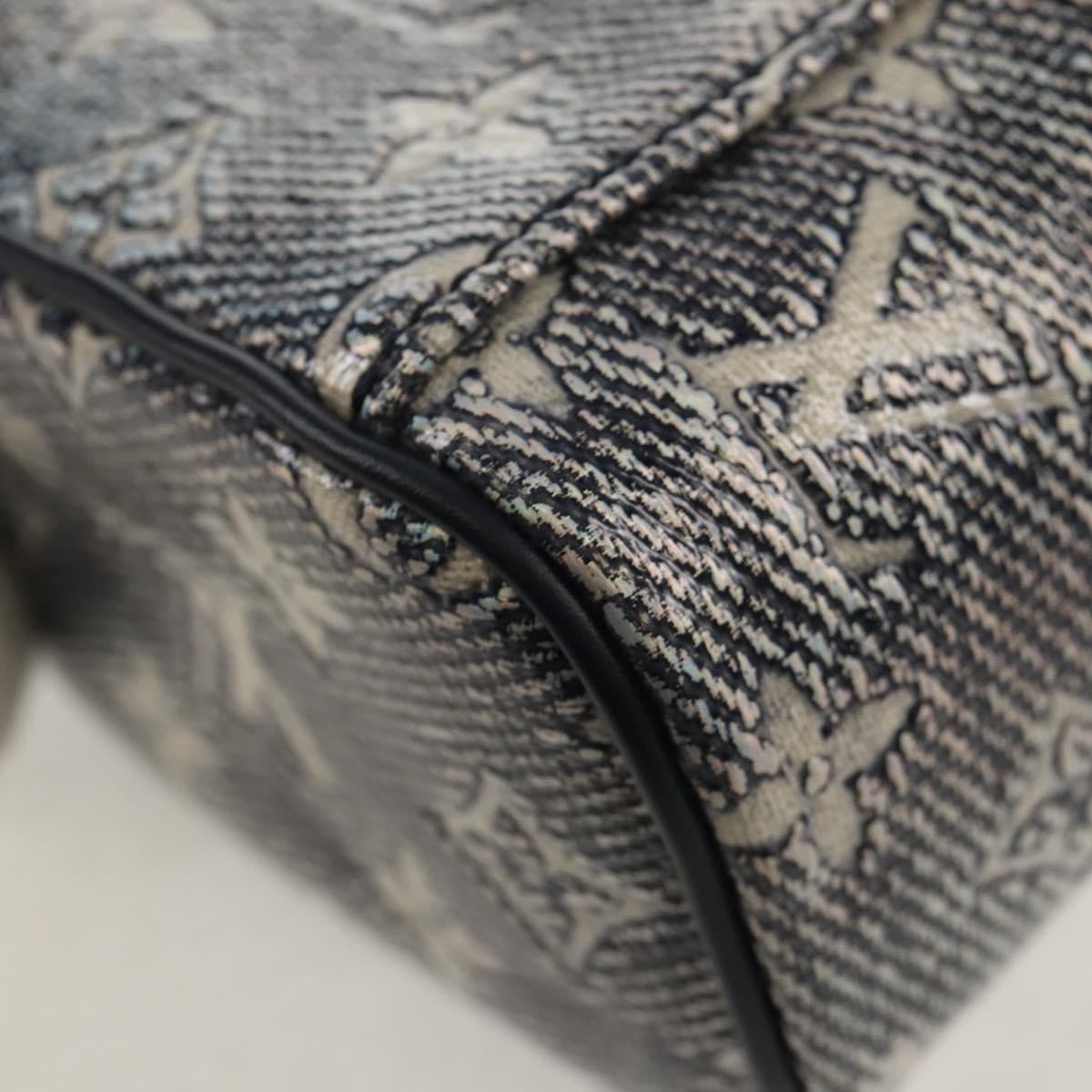 Louis Vuitton Vanity Case Monoglam Jacquard Canvas Navy Canvas Clutche & Pouche Bag