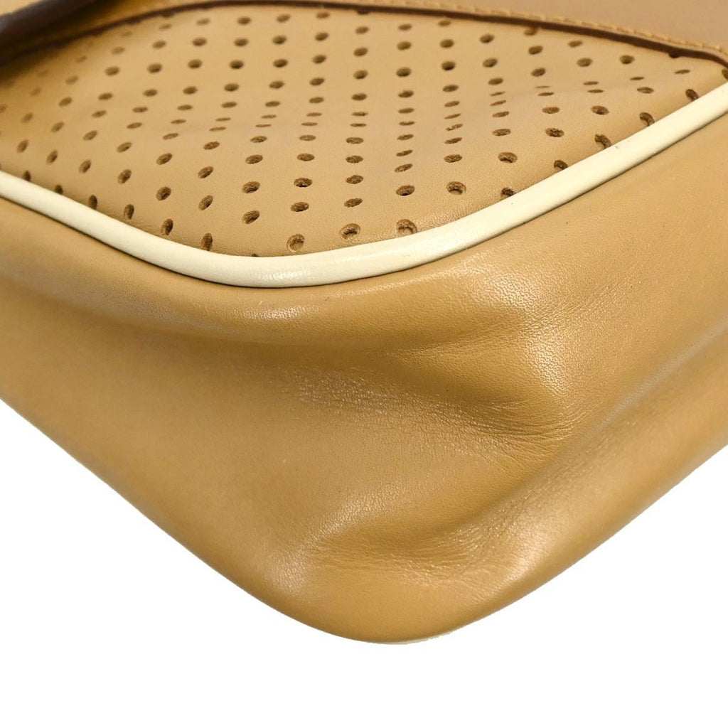 Prada Vitello Drive Handbag Leather Brown Leather Handbag