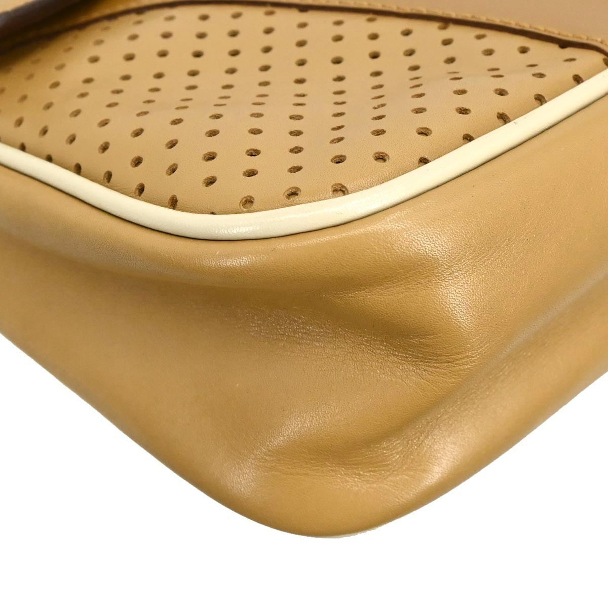 Prada Vitello Drive Handbag Leather Brown Leather Handbag