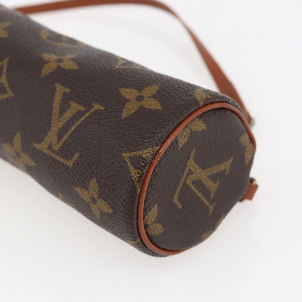 Louis Vuitton Papillon Pochette Monogram Canvas Brown Canvas Clutche & Pouche Bag