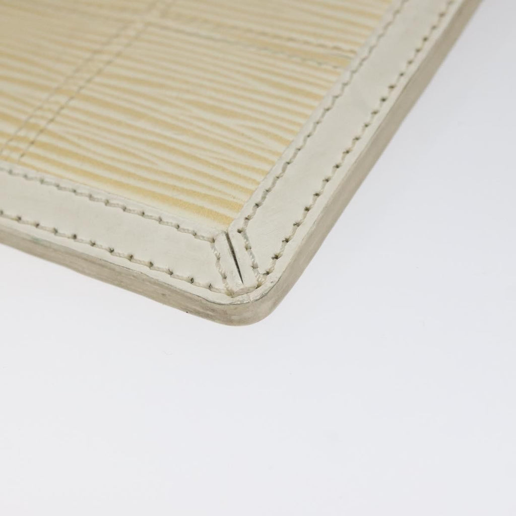 Louis Vuitton Delmonico Pochette Stretch Epi Leather Ecru Leather Clutche & Pouche Bag