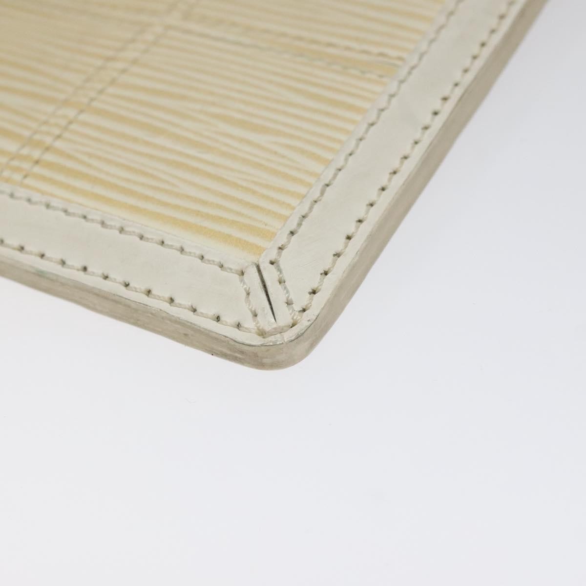 Louis Vuitton Delmonico Pochette Stretch Epi Leather Ecru Leather Clutche & Pouche Bag