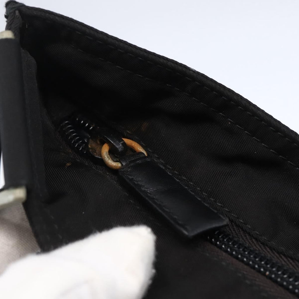 Prada Flat Messenger Bag Tessuto Black Nylon Shoulder Bag Bag