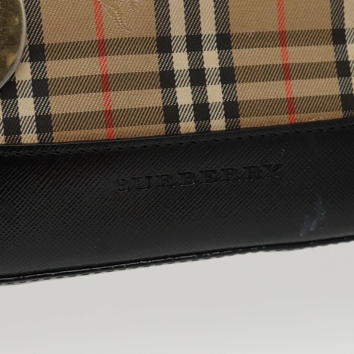 Burberry Nova Check Handbag Nova Check Canvas Beige Canvas Handbag
