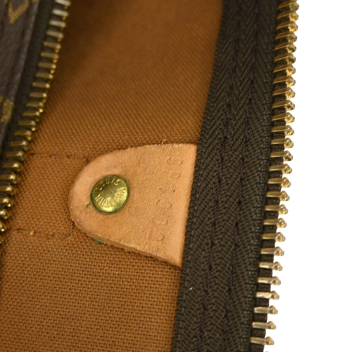 Louis Vuitton Keepall Bag Monogram Canvas Brown Canvas Travel Bag