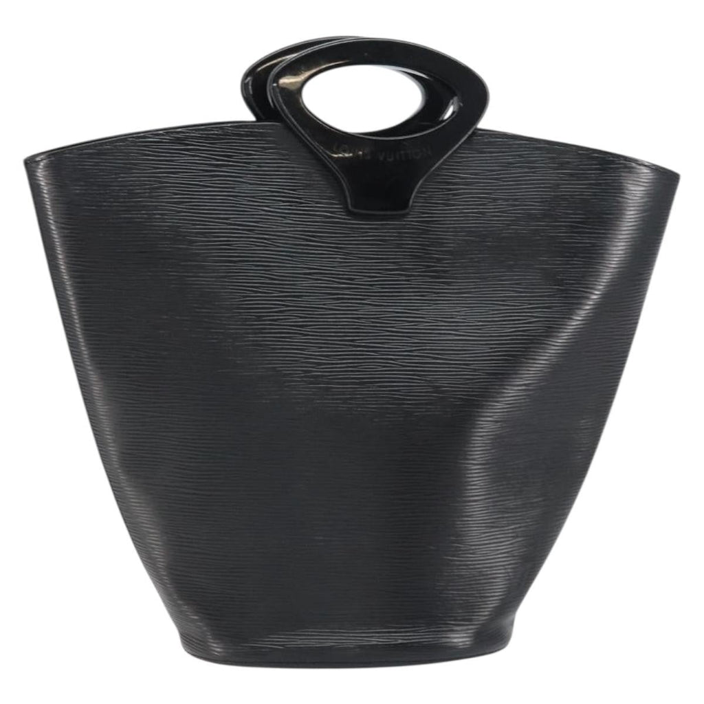 Louis Vuitton Noctambule Handbag Epi Leather Black Leather Handbag