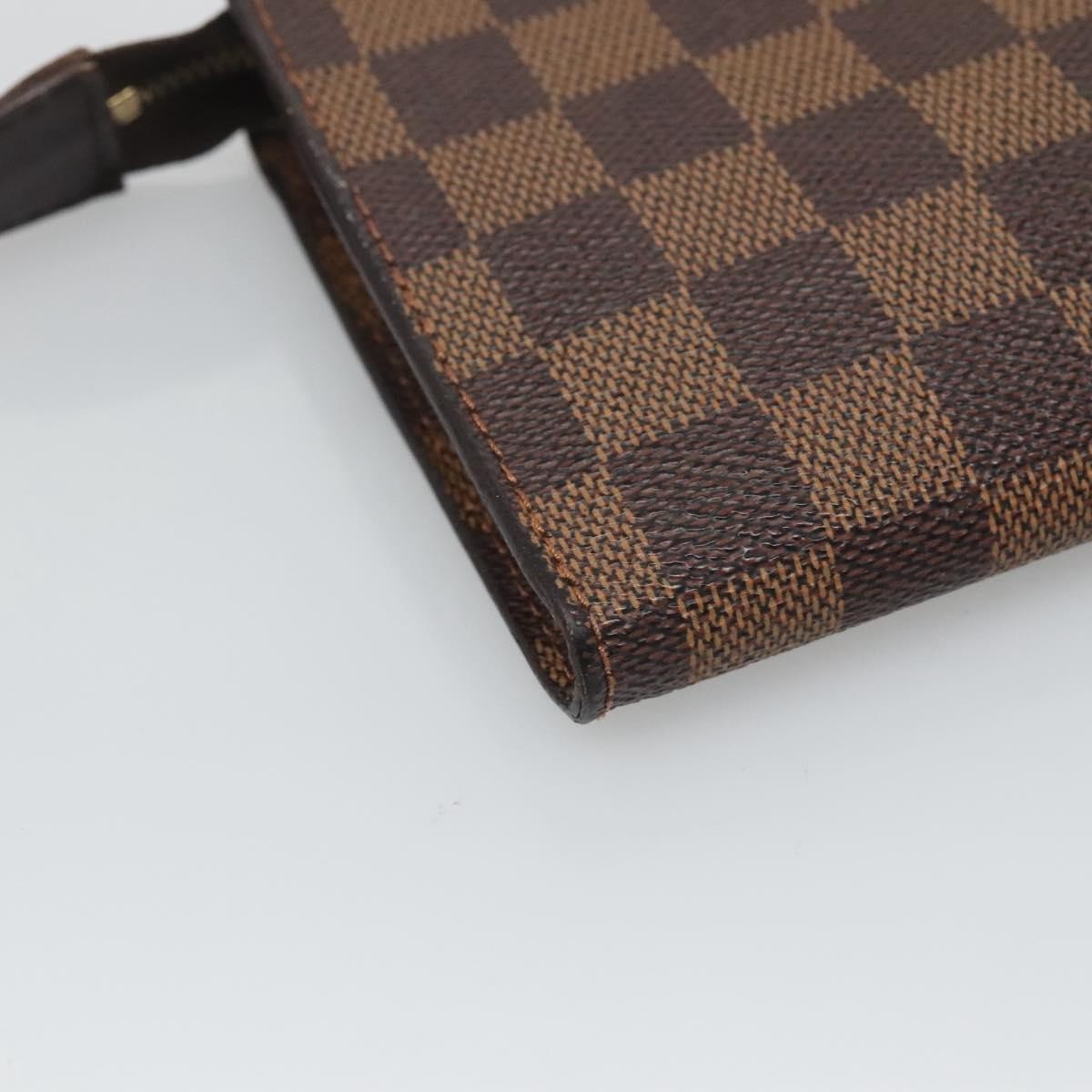 Louis Vuitton Marais Bucket Zip Pouch Damier Brown Canvas Clutche & Pouche Bag