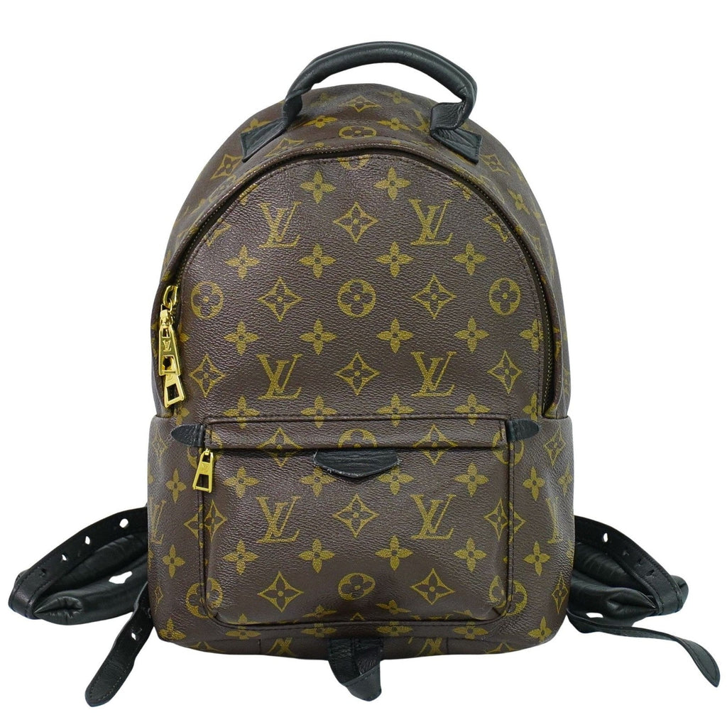 Louis Vuitton Palm Springs Backpack Monogram Canvas Brown Canvas Backpack Bag