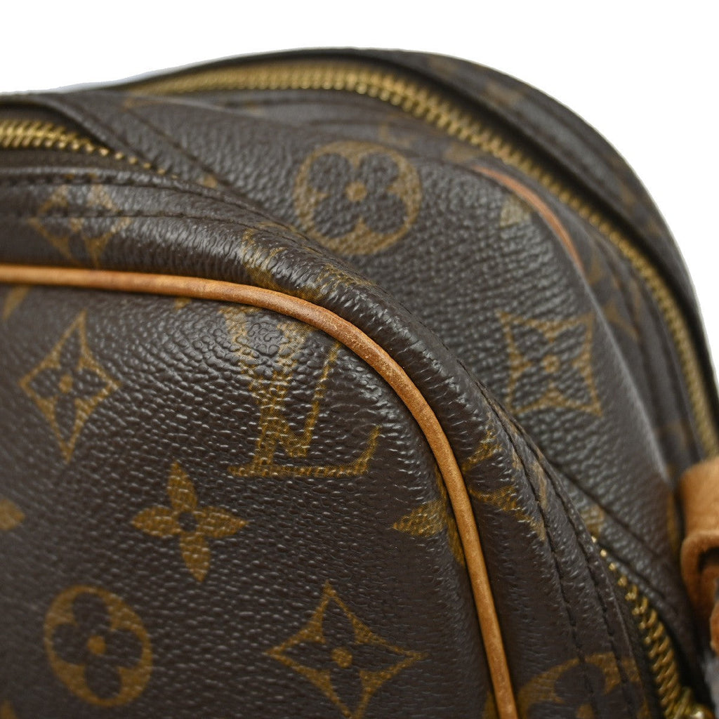 Louis Vuitton Reporter Bag Monogram Canvas Brown Canvas Shoulder Bag