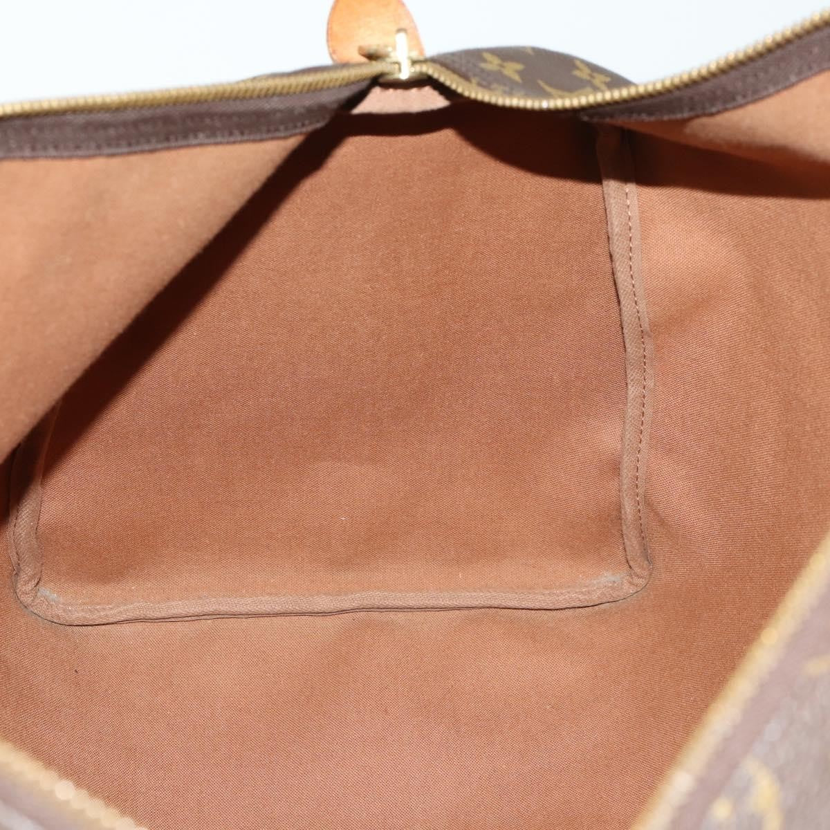 Louis Vuitton Keepall Bag Monogram Canvas Brown Canvas Travel Bag