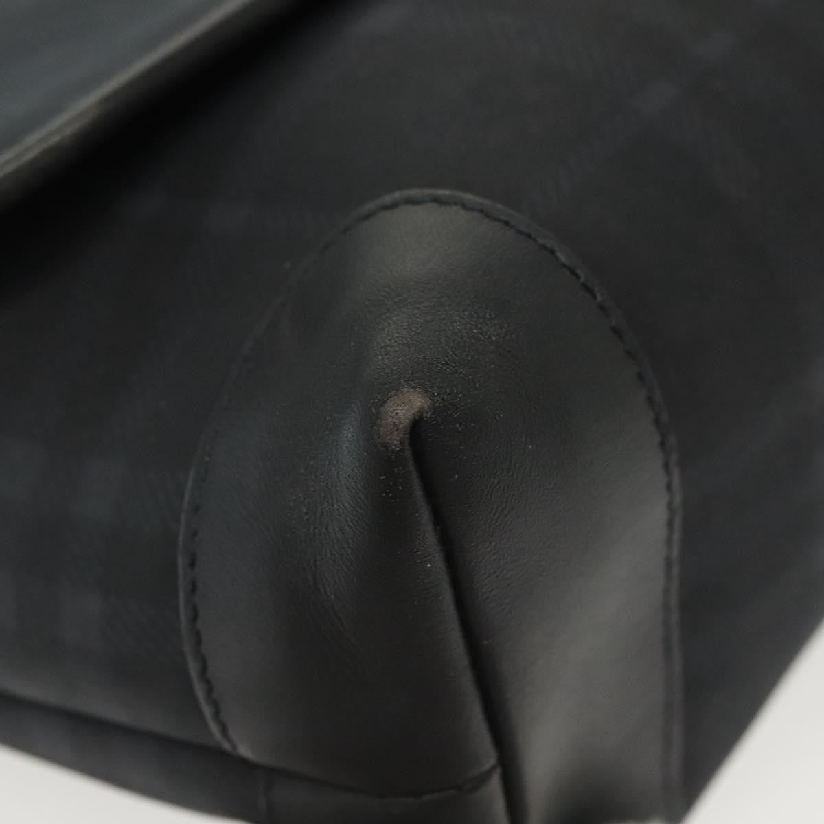 Burberry Nova Check Shoulder Bag Canvas Navy Canvas Shoulder Bag