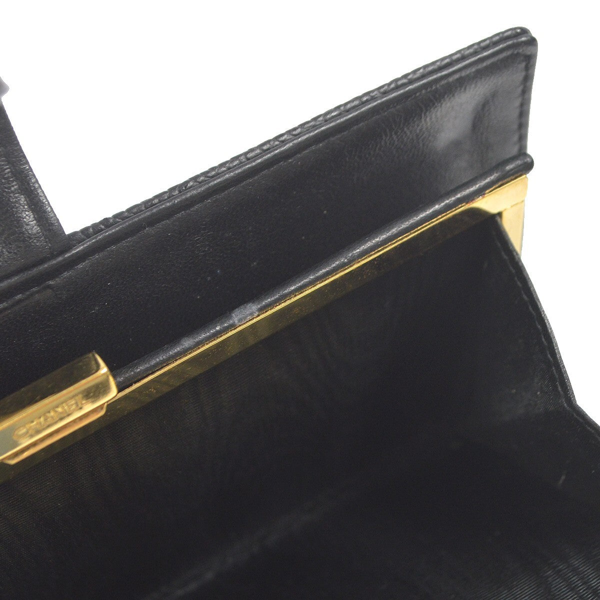 Chanel Timeless Cc French Wallet Caviar Black Leather Wallets Accessory