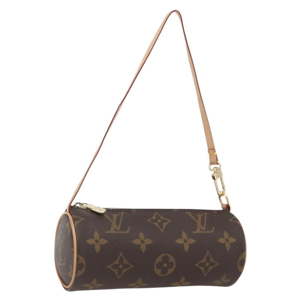 Louis Vuitton Papillon Pochette Monogram Canvas Brown Canvas Clutche & Pouche Bag