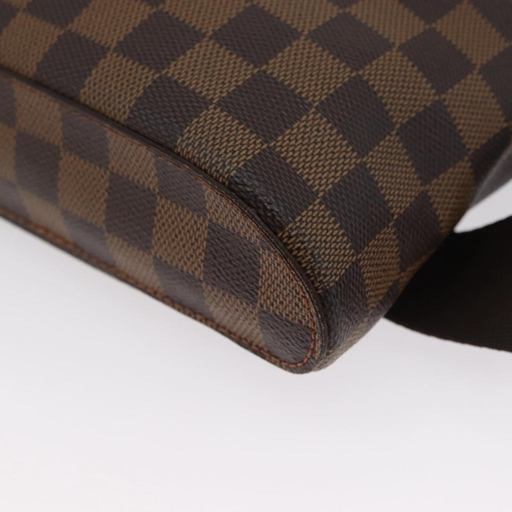 Louis Vuitton Geronimos Waist Bag Damier Brown Canvas Shoulder Bag