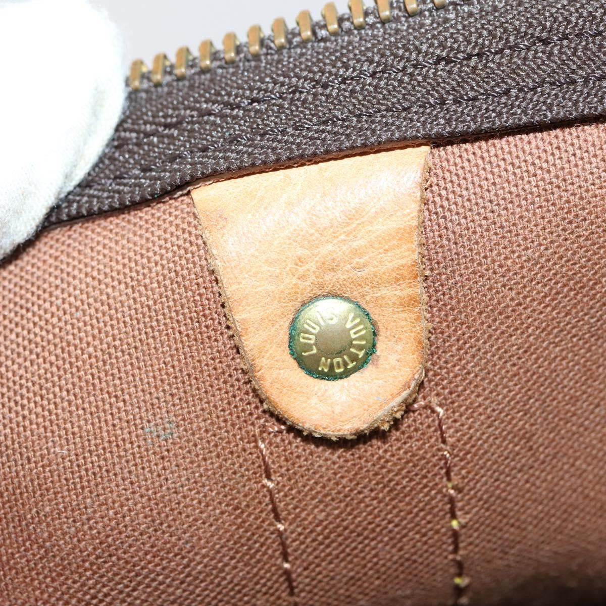 Louis Vuitton Keepall Bag Monogram Canvas Brown Canvas Travel Bag