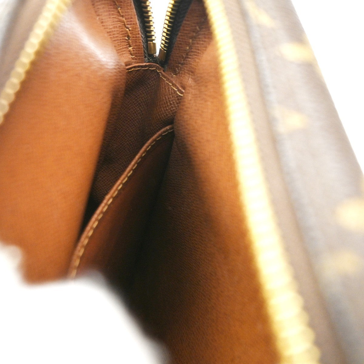 Louis Vuitton Amazone Bag Monogram Canvas Brown Canvas Shoulder Bag