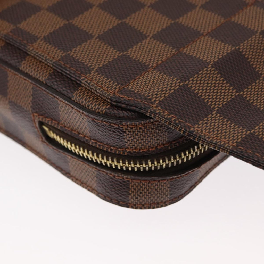 Louis Vuitton Geronimos Waist Bag Damier Brown Canvas Shoulder Bag