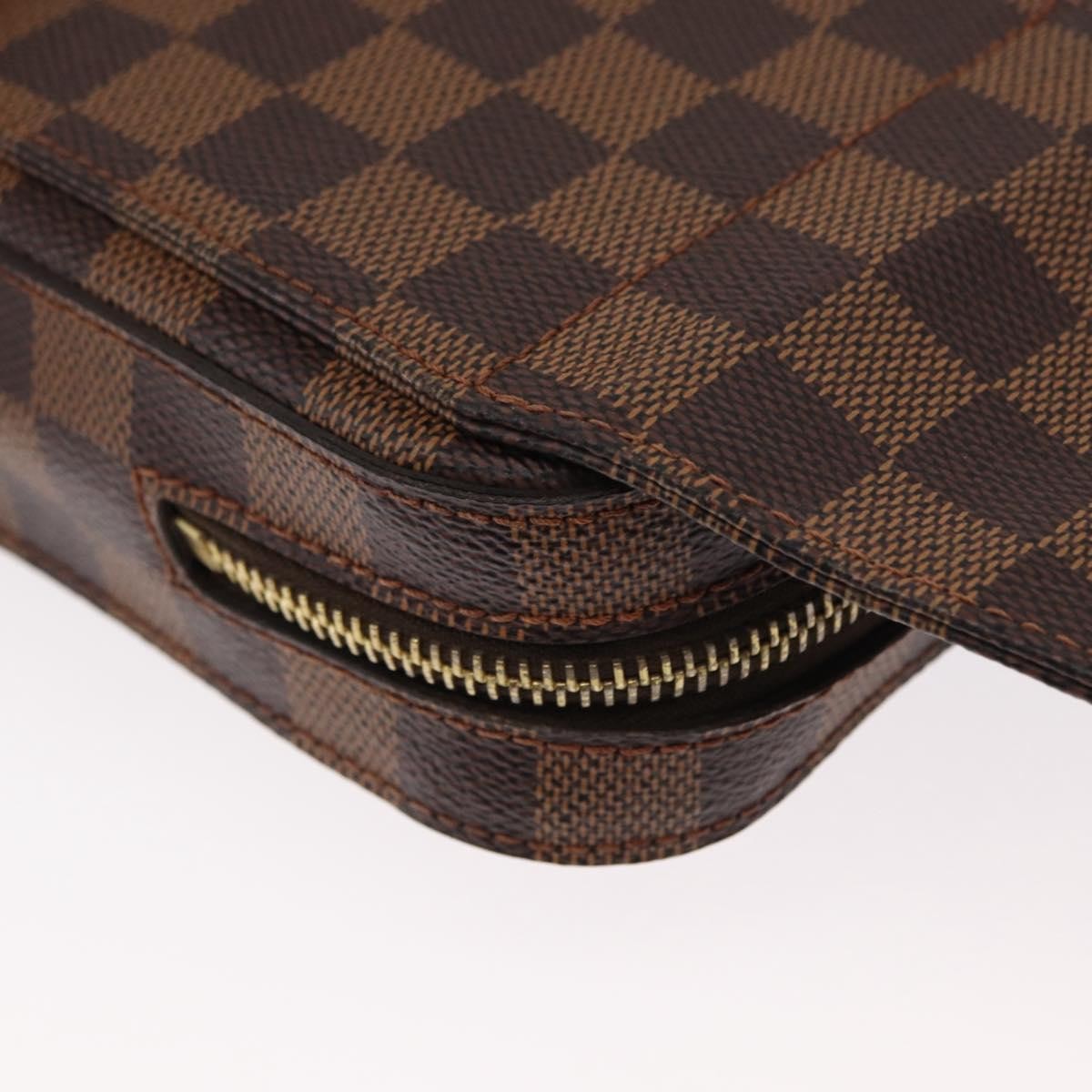 Louis Vuitton Geronimos Waist Bag Damier Brown Canvas Shoulder Bag