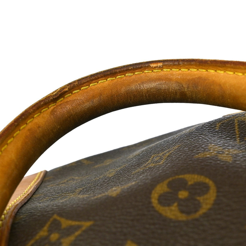 Louis Vuitton Keepall Bag Monogram Canvas Brown Canvas Travel Bag