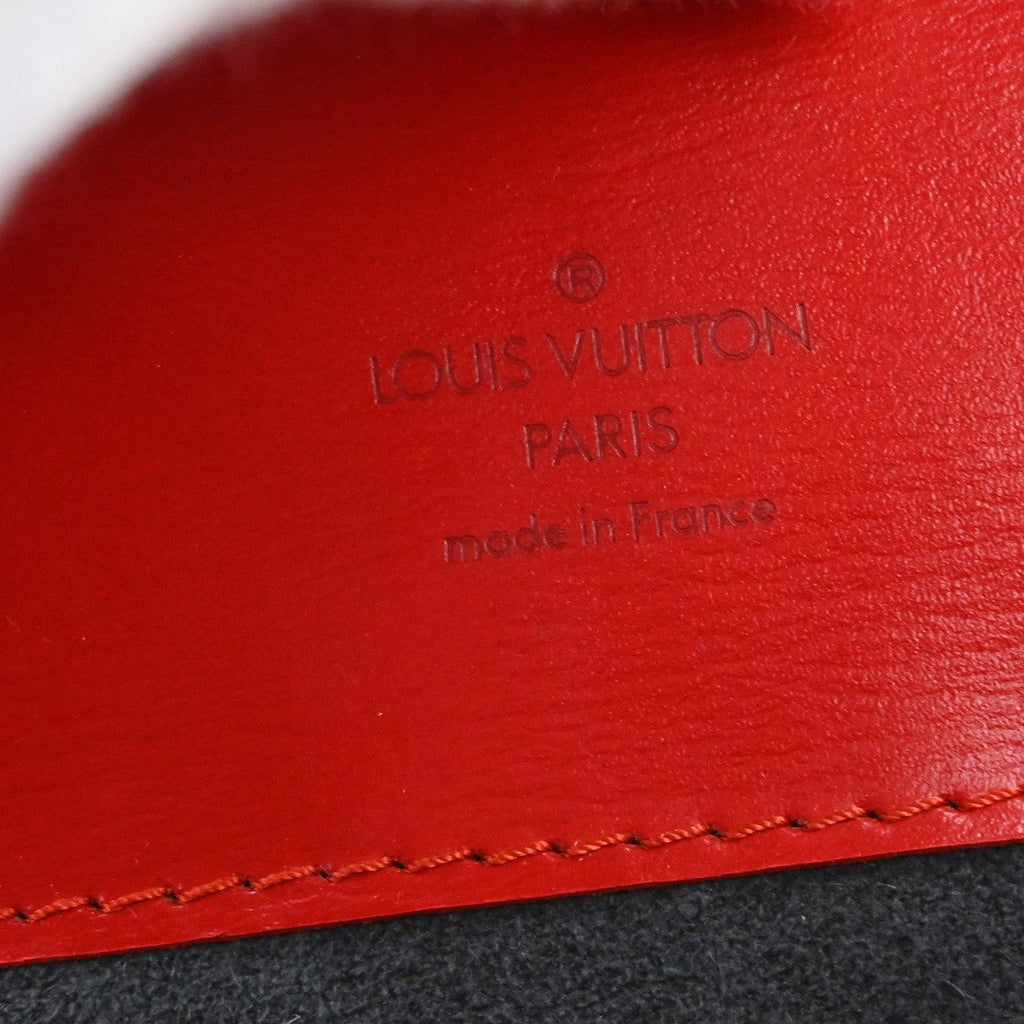 Louis Vuitton Cluny Shoulder Bag Epi Leather Red Leather Shoulder Bag