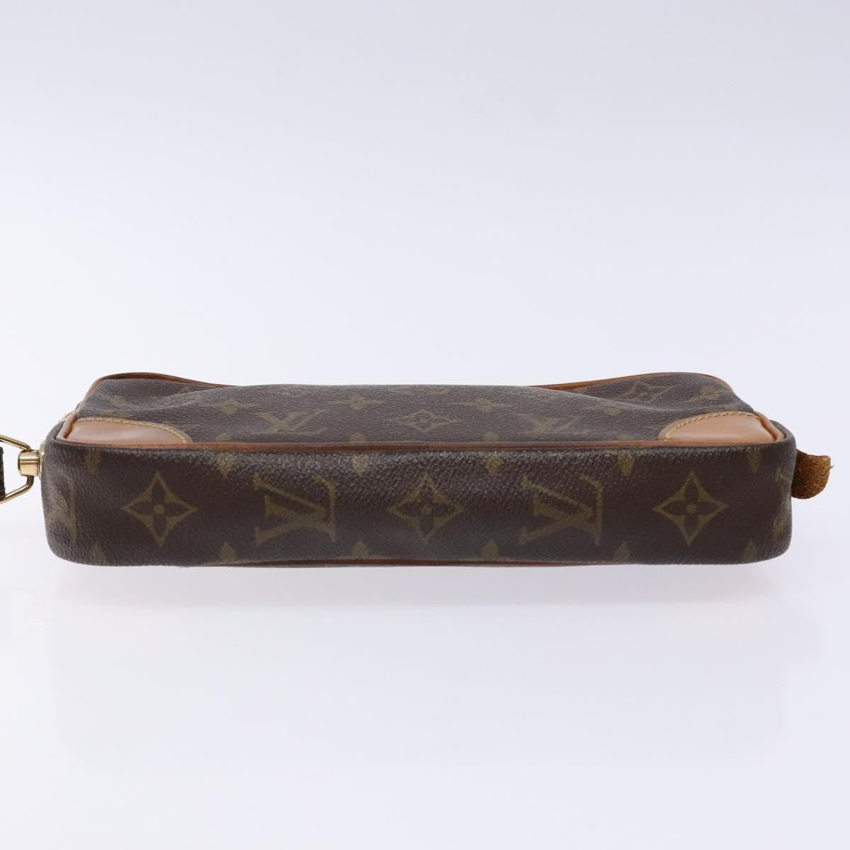 Louis Vuitton Marly Dragonne Clutch Monogram Canvas Brown Canvas Clutche & Pouche Bag