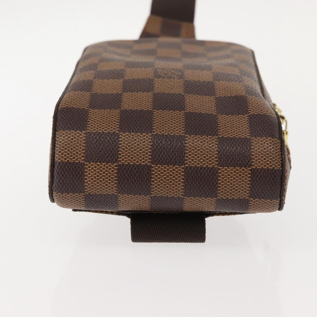 Louis Vuitton Geronimos Waist Bag Damier Brown Canvas Shoulder Bag
