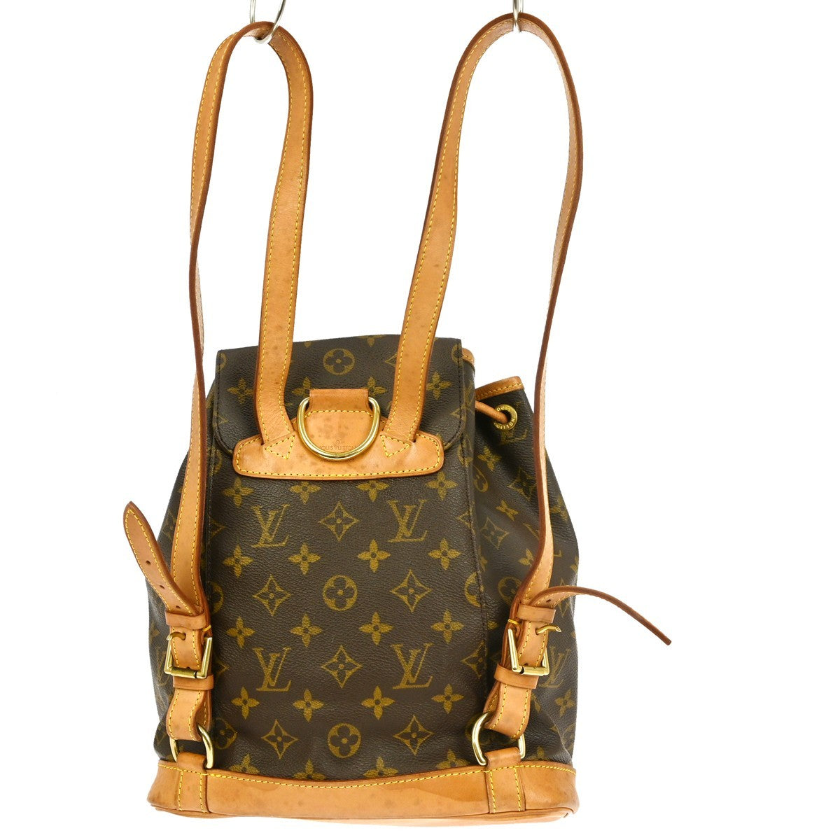 Louis Vuitton Montsouris Backpack Monogram Canvas Brown Canvas Backpack Bag
