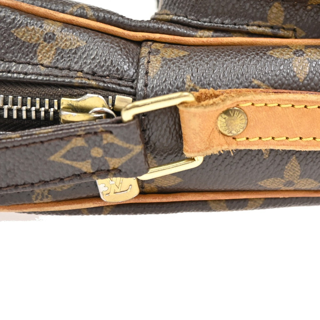 Louis Vuitton Amazone Bag Monogram Canvas Brown Canvas Shoulder Bag