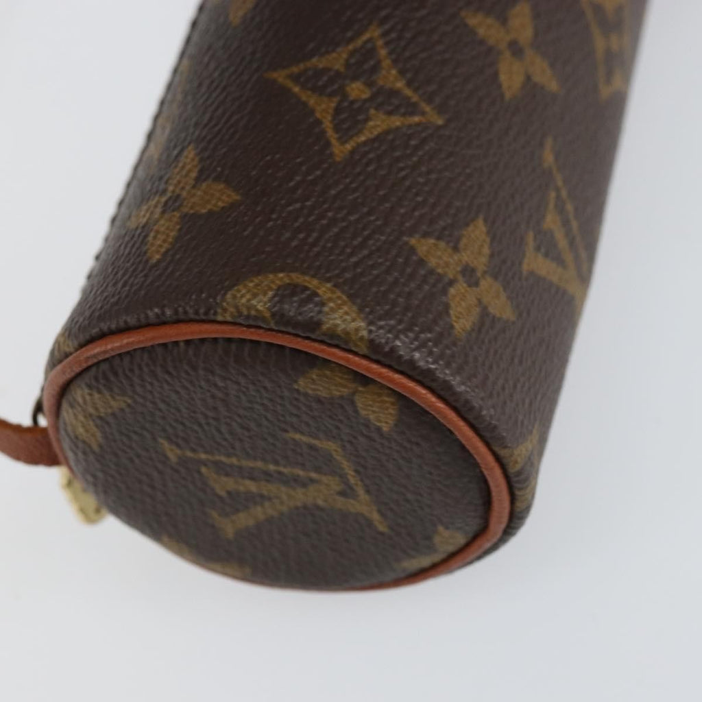 Louis Vuitton Papillon Pochette Monogram Canvas Brown Canvas Clutche & Pouche Bag