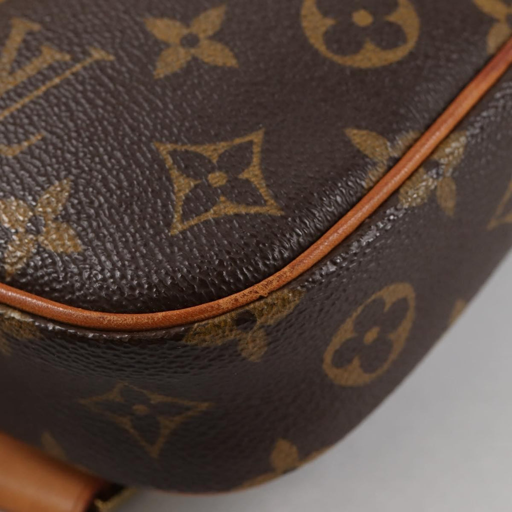 Louis Vuitton Pochette Gange Monogram Canvas Brown Canvas Bag