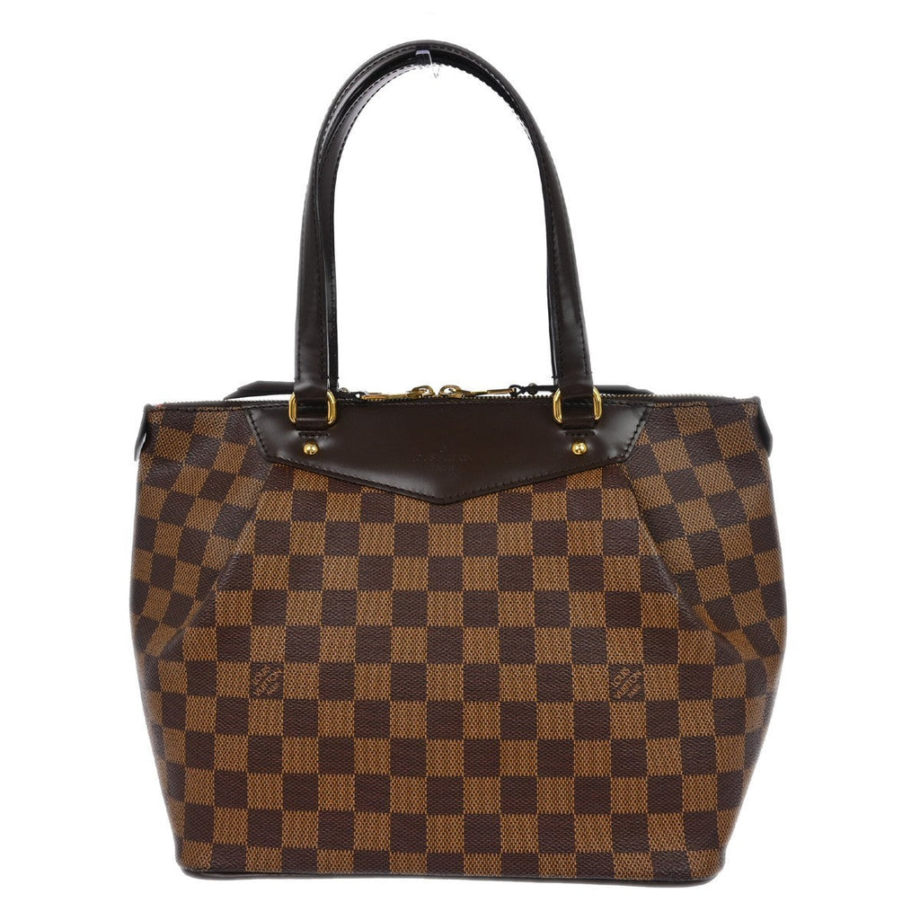 Louis Vuitton Westminster Handbag Damier Brown Canvas Shoulder Bag
