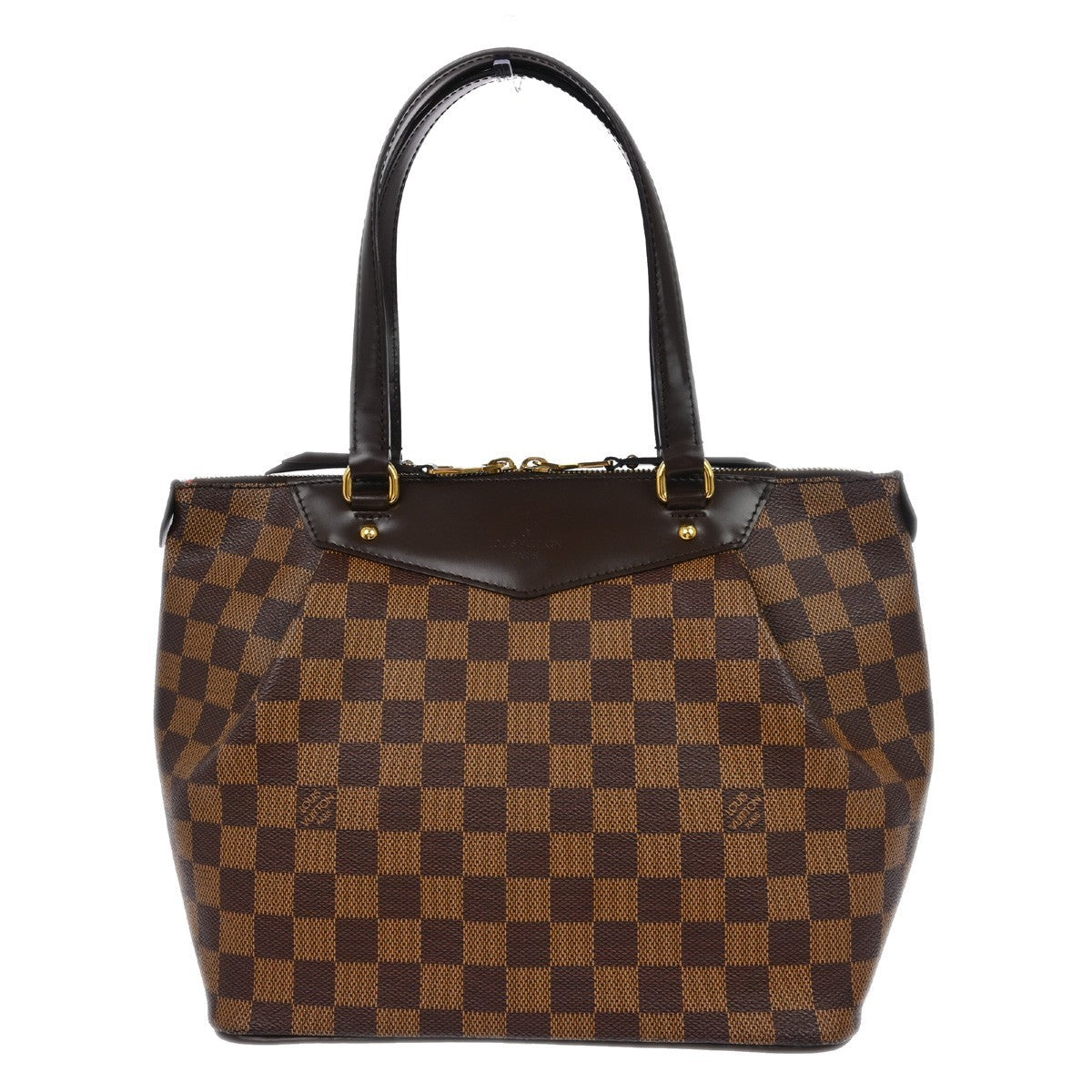 Louis Vuitton Westminster Handbag Damier Brown Canvas Shoulder Bag