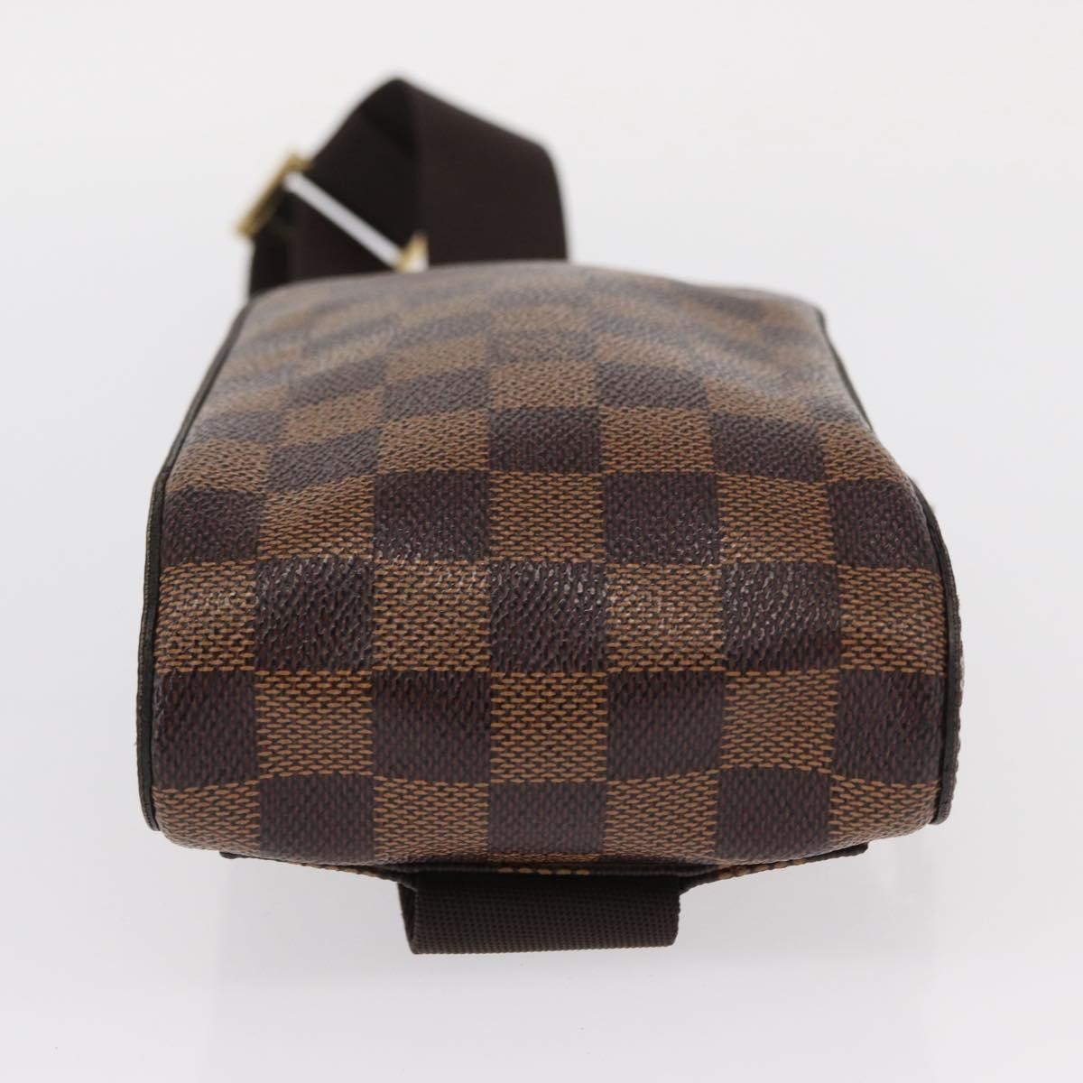 Louis Vuitton Geronimos Waist Bag Damier Brown Canvas Clutche & Pouche Bag