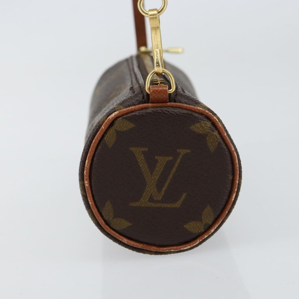 Louis Vuitton Papillon Pochette Monogram Canvas Brown Canvas Clutche & Pouche Bag