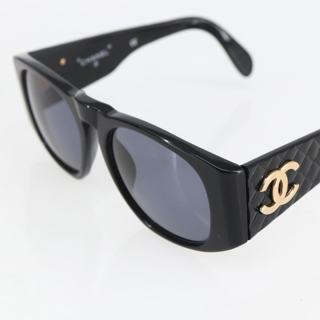 Chanel Logo Cc Sunglasses Plastic Black Plastic Sunglasse Accessory