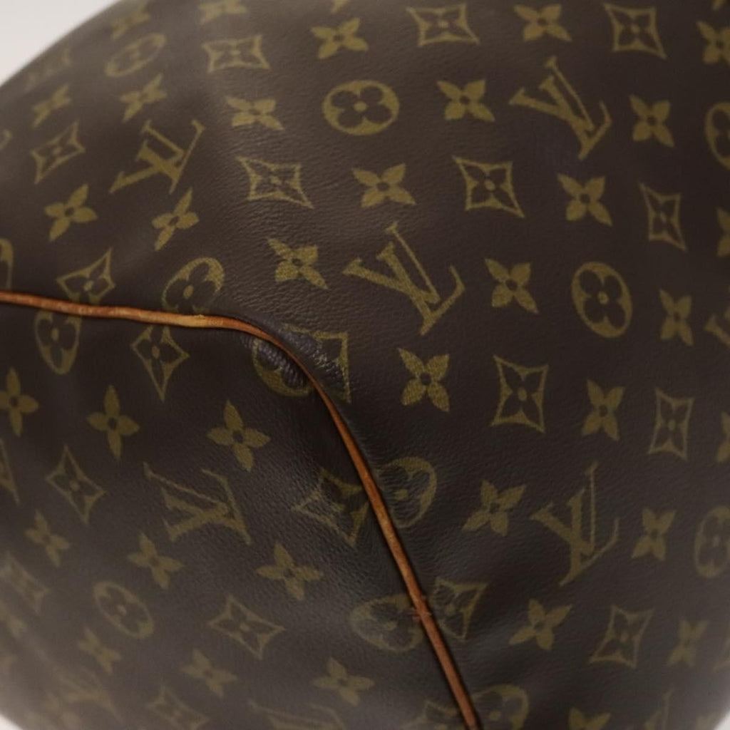 Louis Vuitton Keepall Bag Monogram Canvas Brown Canvas Travel Bag
