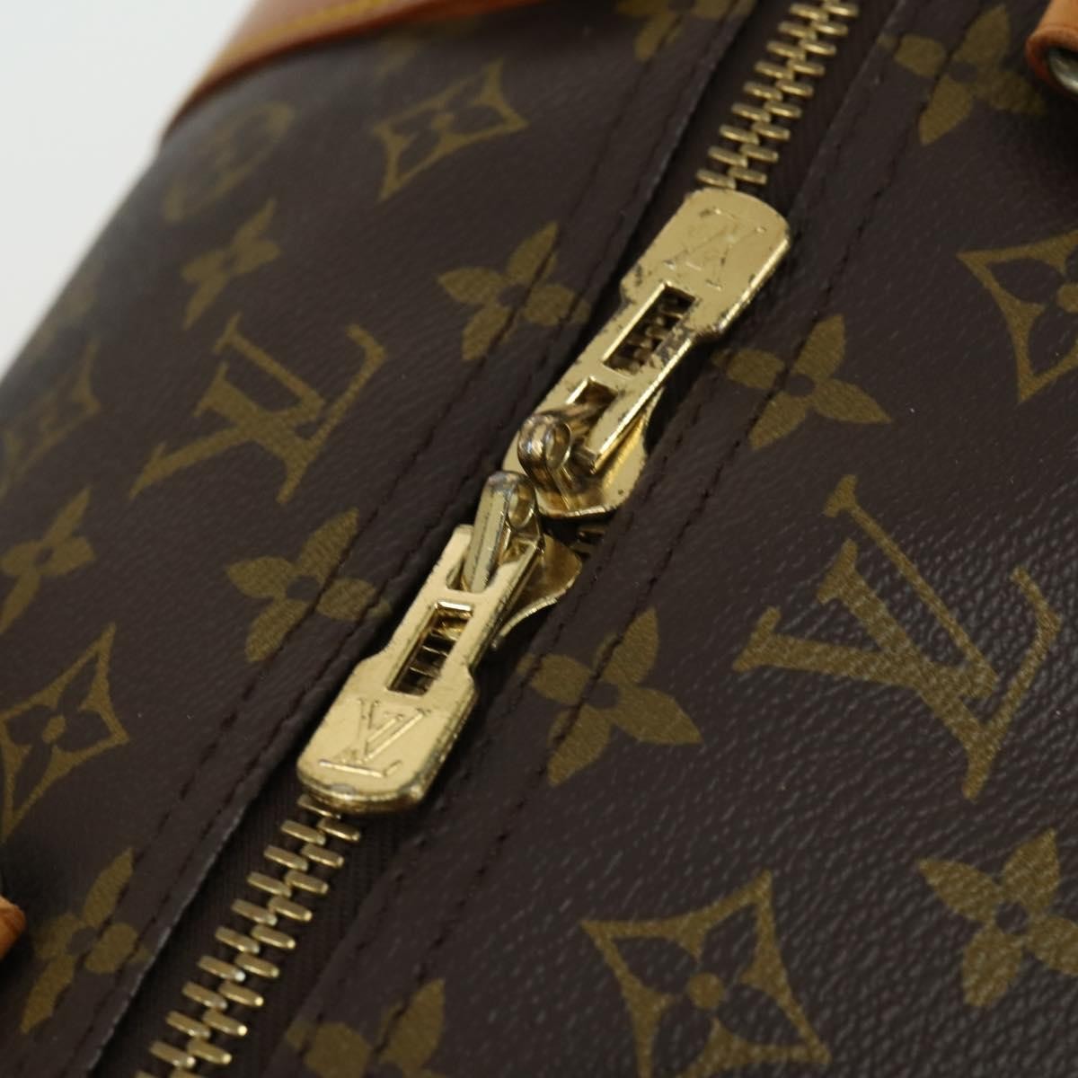 Louis Vuitton Keepall Bag Monogram Canvas Brown Canvas Travel Bag