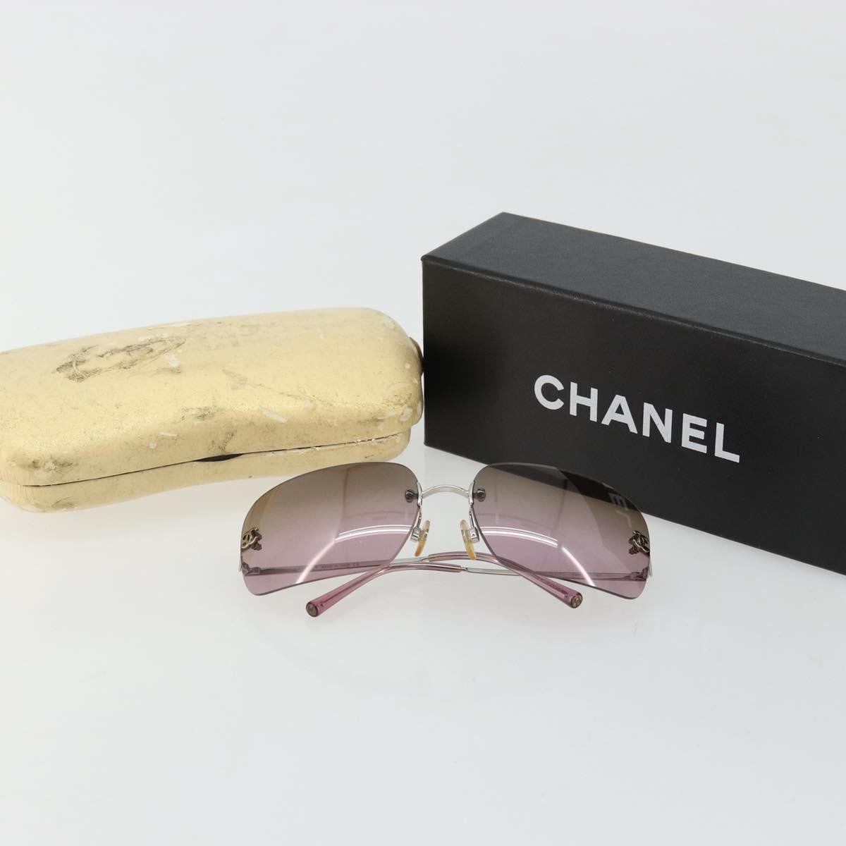 Chanel Logo Cc Sunglasses Plastic Pink Plastic Sunglasse Accessory
