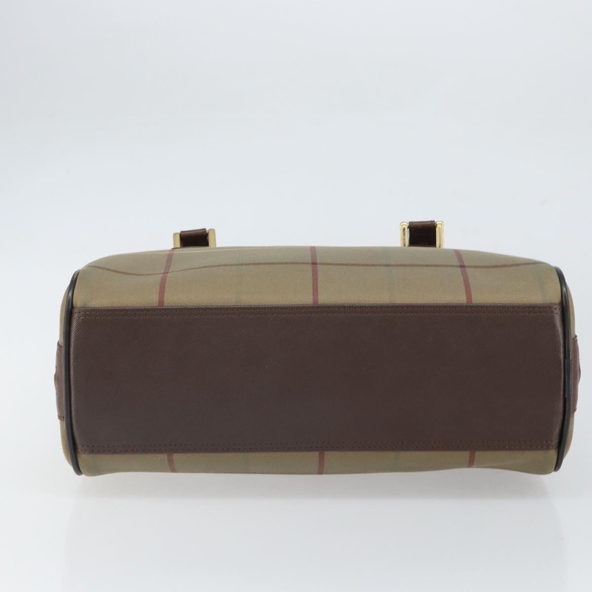 Burberry Nova Check Handbag Nova Check Canvas Brown Canvas Handbag