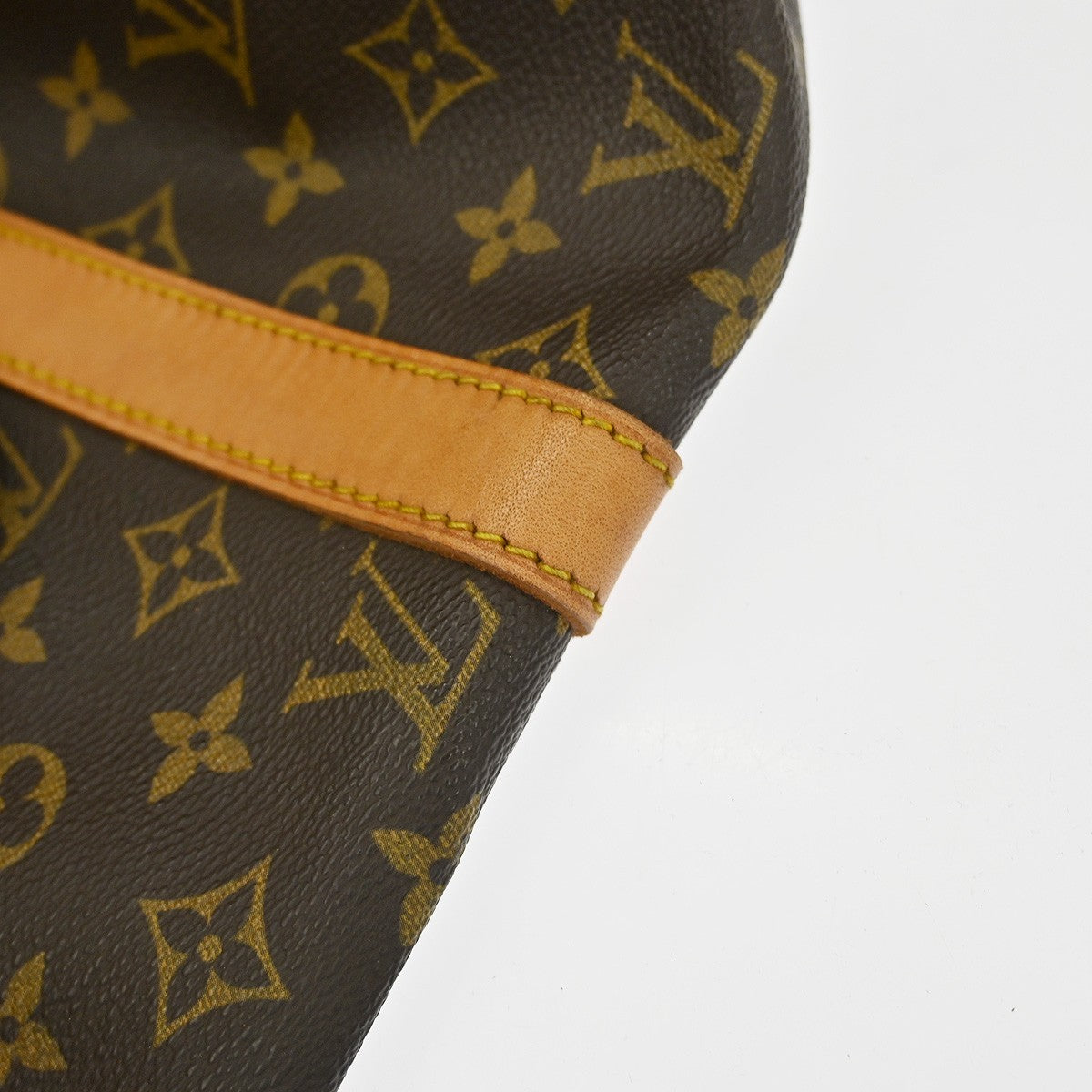 Louis Vuitton Keepall Bag Monogram Canvas Brown Canvas Travel Bag