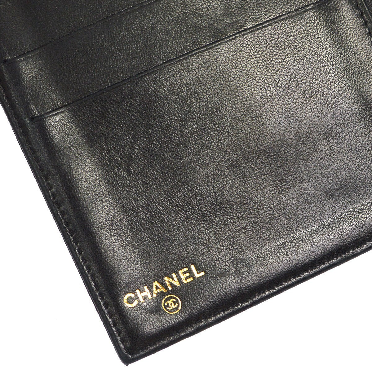 Chanel Timeless Cc French Wallet Caviar Black Leather Wallets Accessory