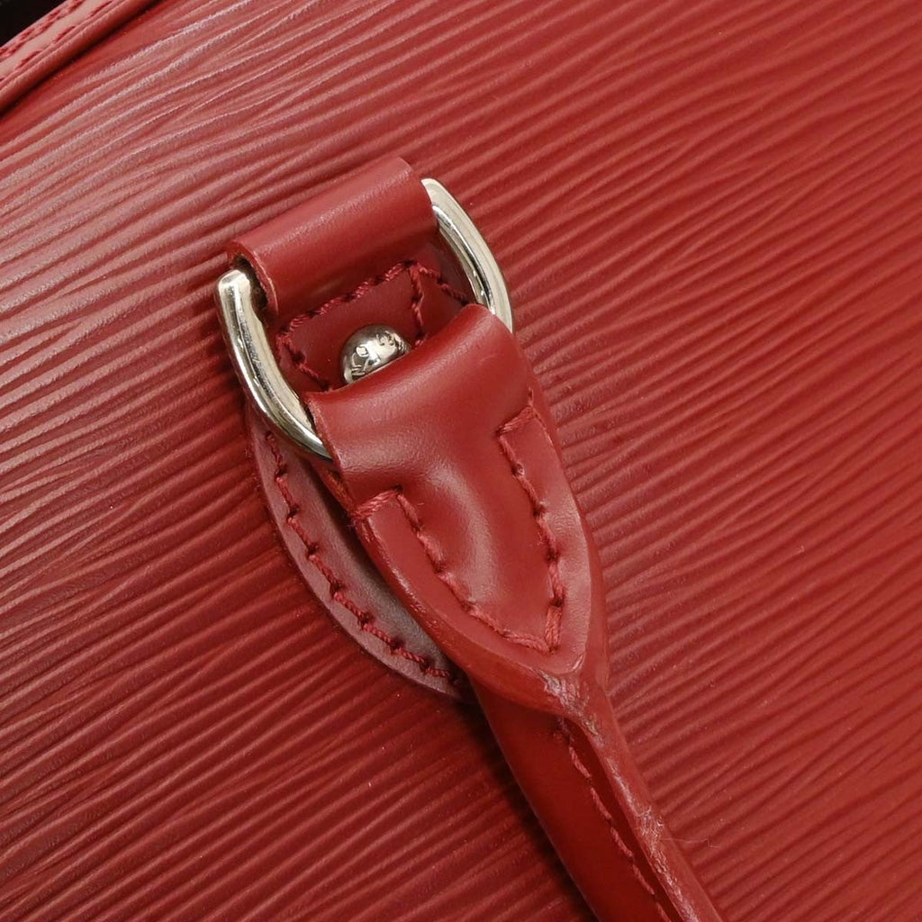 Louis Vuitton Jasmin Bag Epi Leather Red Leather Handbag