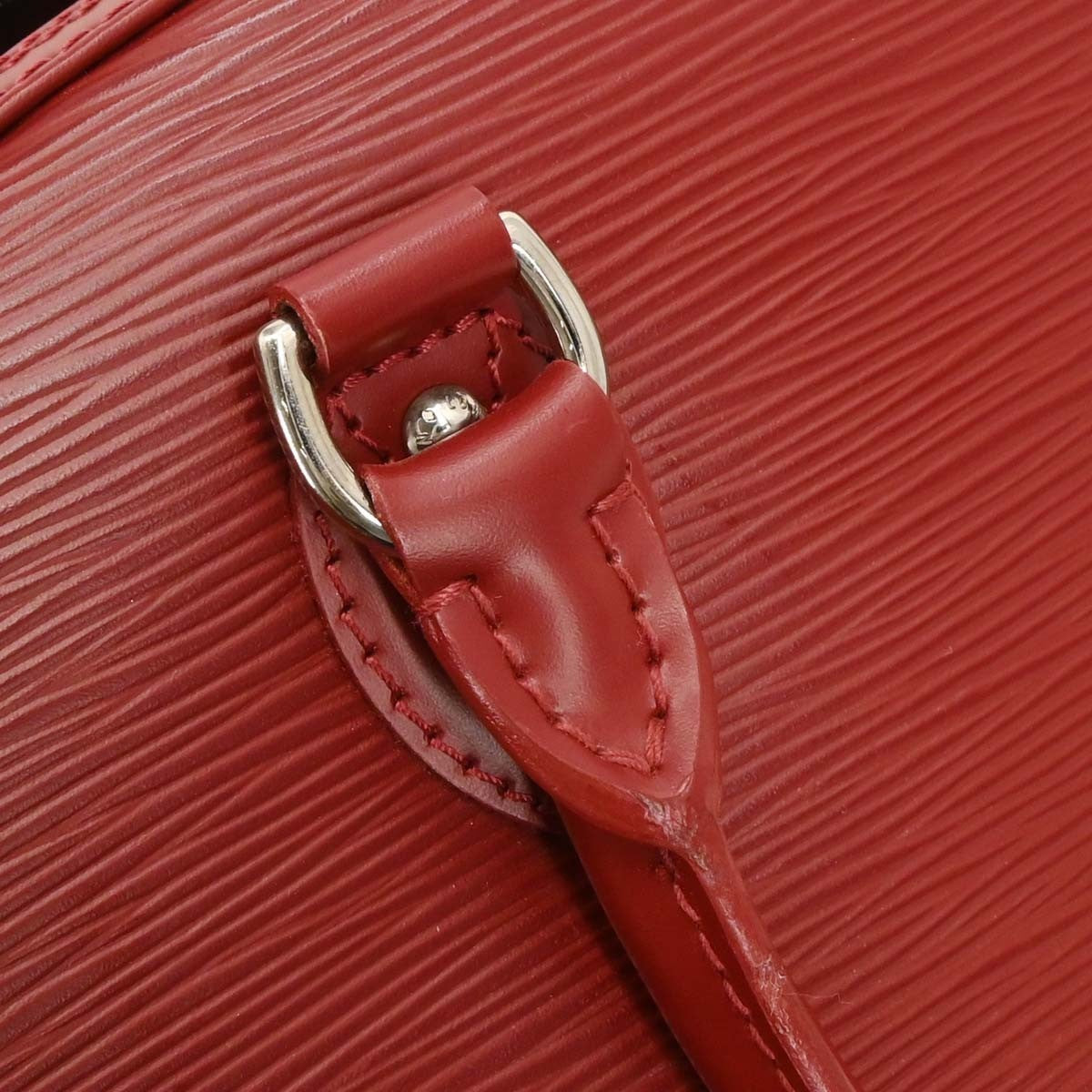 Louis Vuitton Jasmin Bag Epi Leather Red Leather Handbag