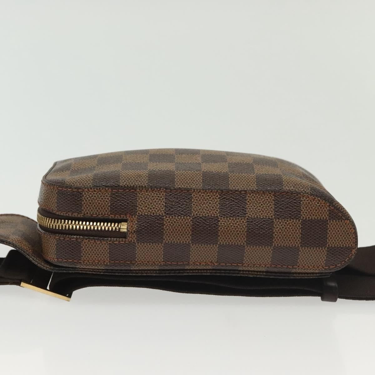 Louis Vuitton Geronimos Waist Bag Damier Brown Canvas Shoulder Bag