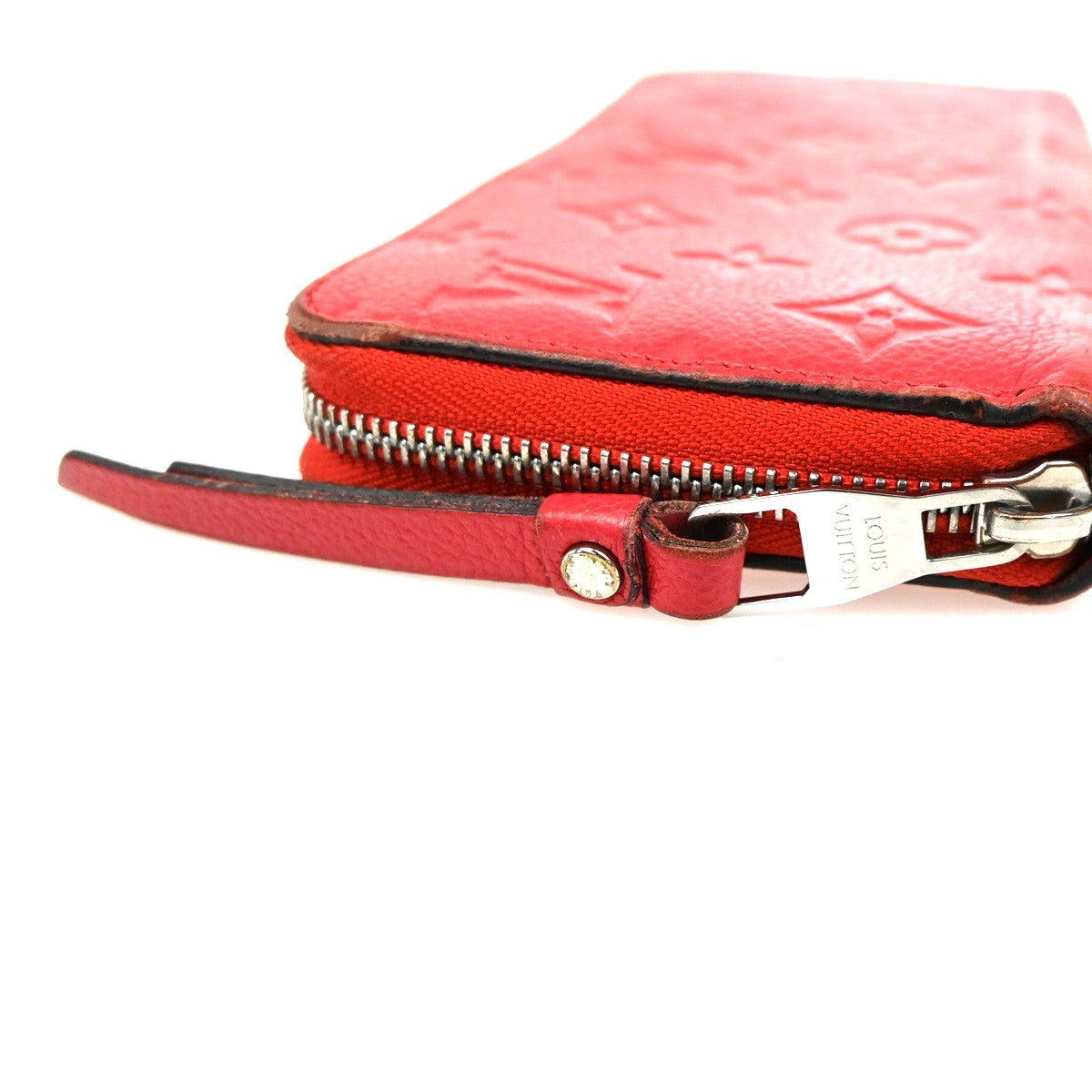 Louis Vuitton Portefeuille Zippy Monogramme Empreinte Monogramme Empreinte Red Leather Wallets Accessory